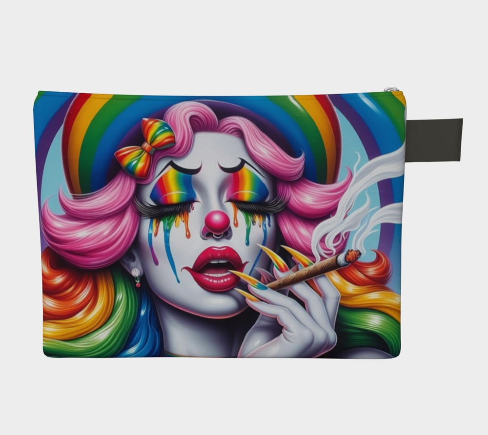 Image of Tears of a Clown Zipper Bag