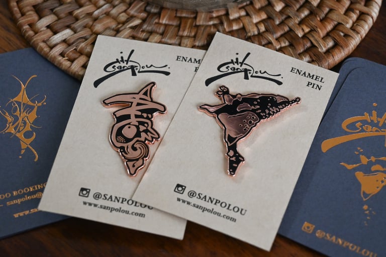Imprint 'Hard Enamel Pin' Image 2
