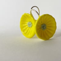 Image 3 of Daisy Earrings - Bright Yellow