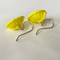 Image 4 of Daisy Earrings - Bright Yellow