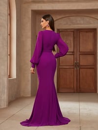 Image 2 of Pretty In Purple Maxi Dress - Purple