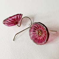 Image 3 of Daisy Earrings - Rubino