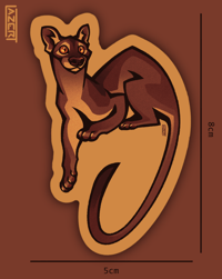 Image 2 of Fossa - Stickers