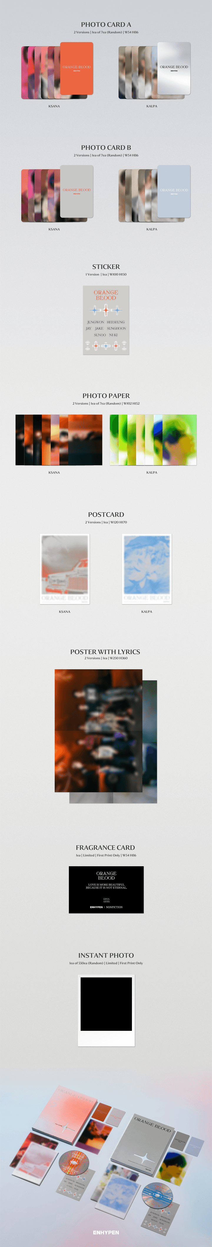 Image of Enhypen Orange Blood