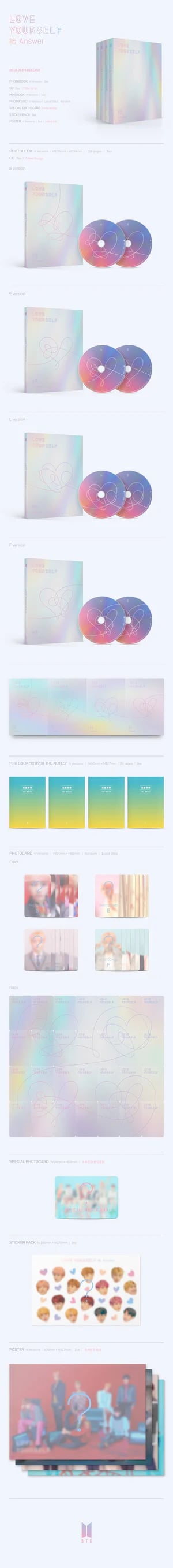Image of BTS Love Yourself Answer