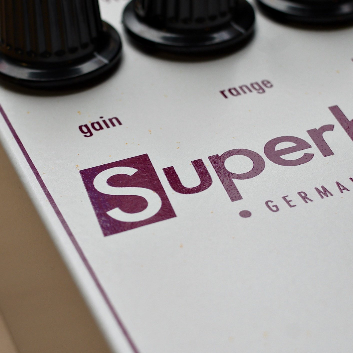 Superhigh - germanium booster (Rangemaster) | blue colander Superhigh - germanium booster (Rangemaster) | blue colander