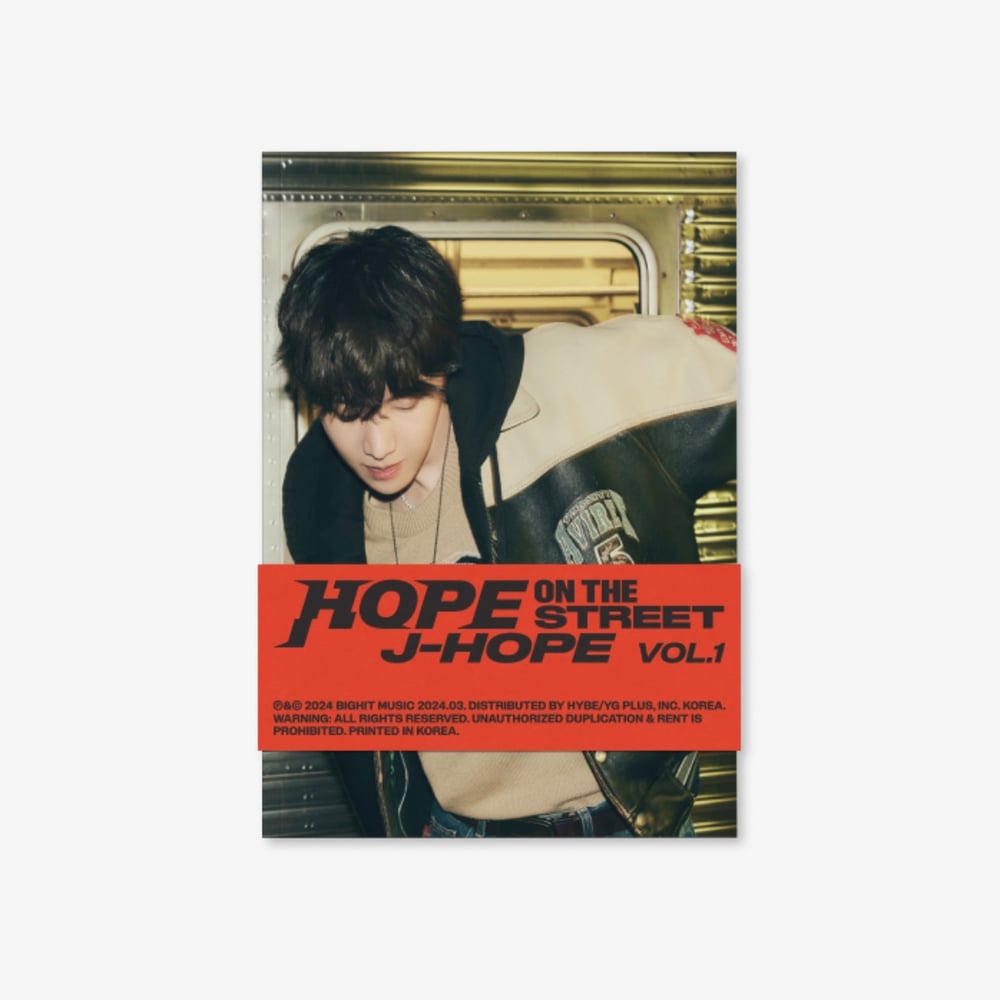Image of J-Hope On The Street VOL.1 - Weverse Album) + Weverse Shop POBs