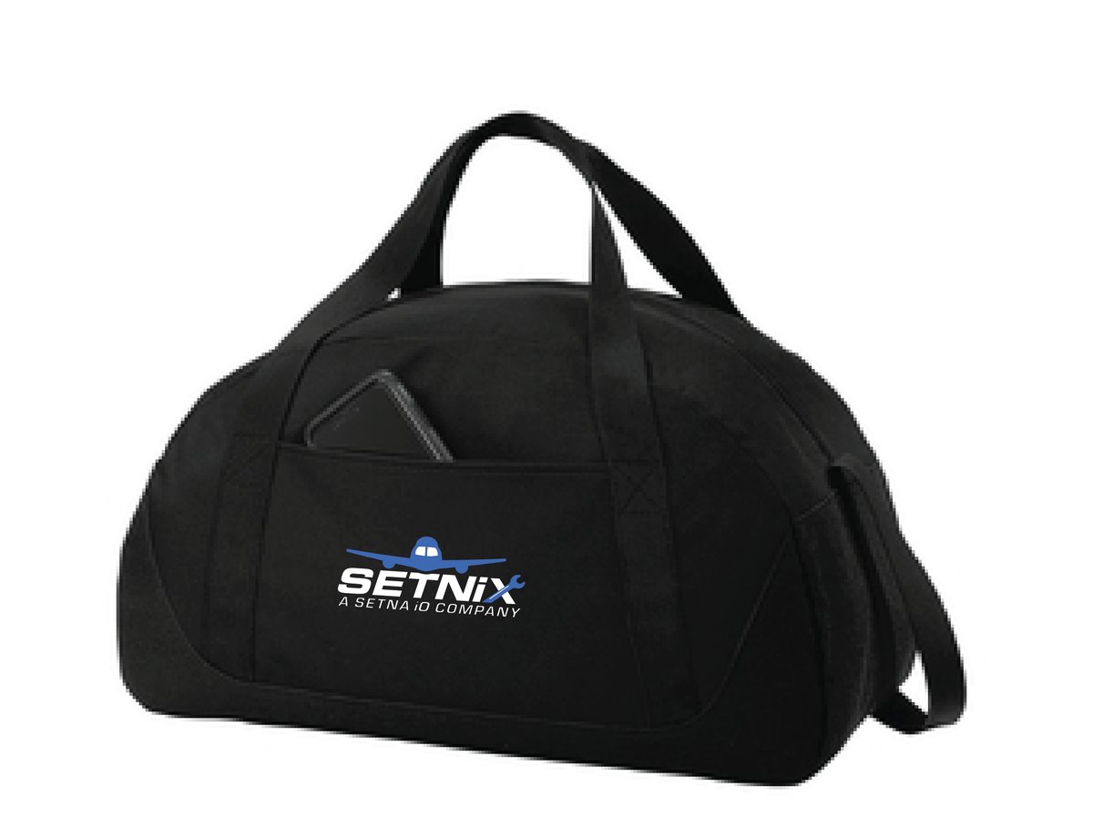 Setnix Duffle Bag(Black) | Sentix Apparel