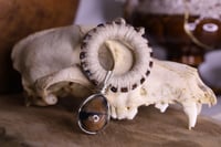 Image 4 of Natural hemp cord chiastolite necklace