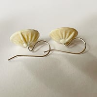 Image 2 of Ivory Daisy Earrings