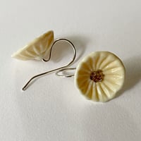 Image 3 of Ivory Daisy Earrings