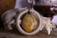 Image 5 of Natural hemp cord golden healer necklace