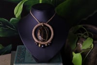 Image 1 of Beige hemp cord jasper necklace