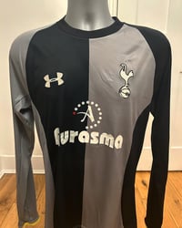 Image 2 of Tottenham Hotspur "VERTONGHEN 5" 2012/13 Third Shirt Long Sleeve (M)