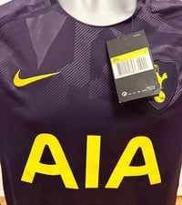 Image 4 of Brand New Tottenham "DEMBELE 19" 2017/18 UCL Third Shirt, S