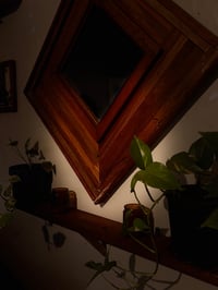 Image 7 of Diamond Shaped Rimu Mirror