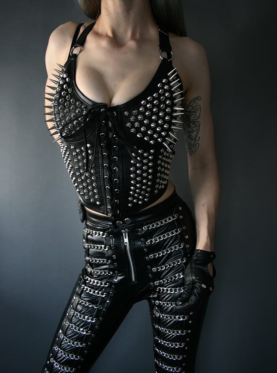 Image of MULTISIZE STUDDED BUSTIERS