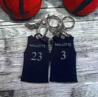 Image 1 of Sports key chain or bag tag 