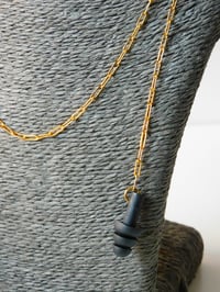 Image 2 of Chain Ear Plug Necklace