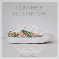 Image 1 of Tropical Delite Converse All Star Low