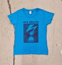 Image 1 of Bad Brains Ladies fit bue shirt