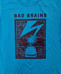 Image 2 of Bad Brains Ladies fit bue shirt