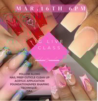 March 16th Instagram Live Nail Coarse