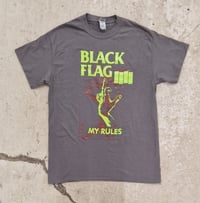 Image 1 of Black Flag Angel Dust/My Rules double print tee