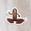 Red-legged Frog Sticker