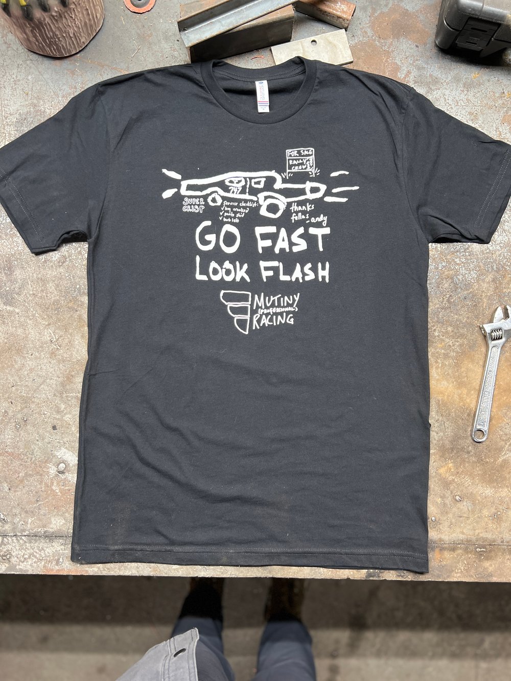 MUTINY Racing Stupid Unauthorized Rally Shirt - Do Not Buy