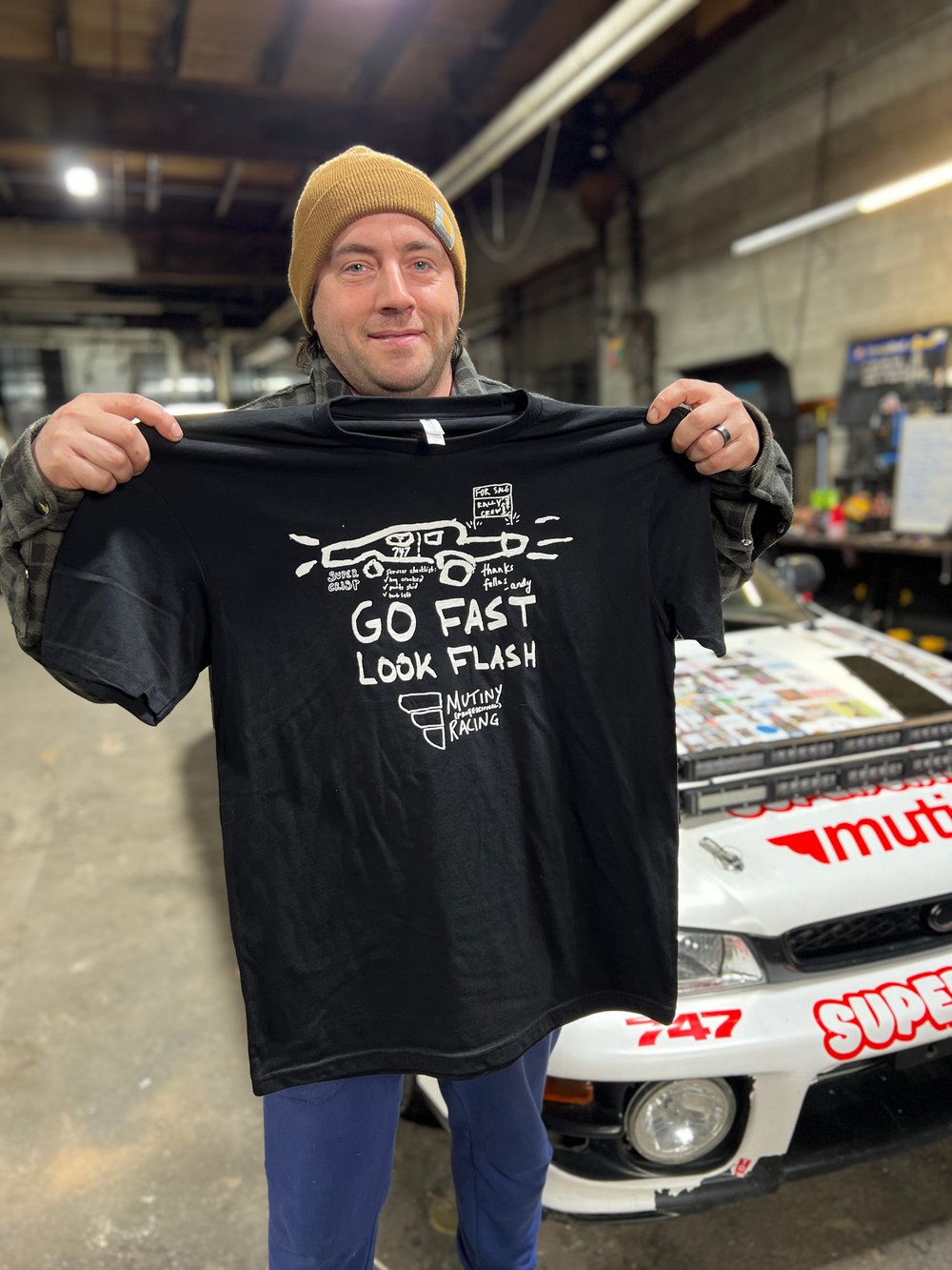 MUTINY Racing Stupid Unauthorized Rally Shirt - Do Not Buy