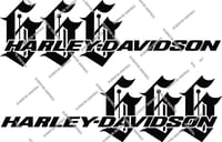 Image 3 of "The Darkness" HD Saddlebag Graphic