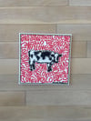 World Cow Collaboration 🌍🐄❤️ 12” x 12” Canvas