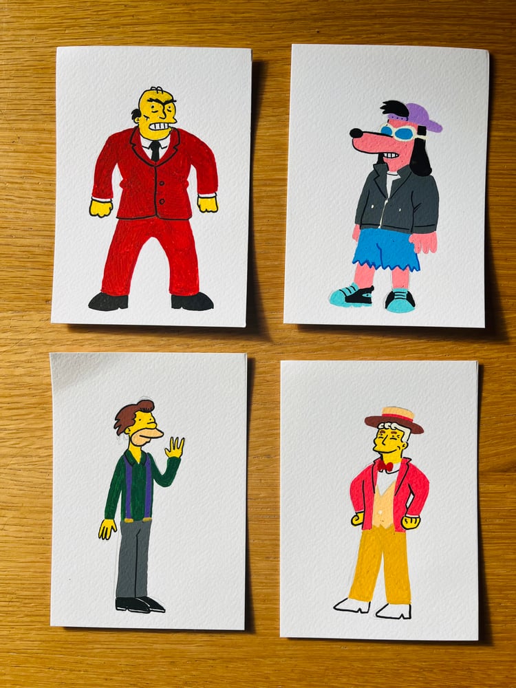 Image of Custom POSCA Character Postcard - Pick Your Own!