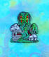 Hedorah Smog Monster Kaiju Godzilla lapel pin Image 2