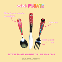 Image 2 of Set Mini posate 