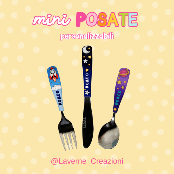 Image of Set Mini posate 