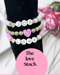 The Love Stack bracelets