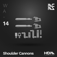 Image 3 of HDM Shoulder Cannons [WA-14]