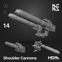 Image 1 of HDM Shoulder Cannons [WA-14]