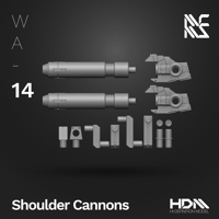 Image 2 of HDM Shoulder Cannons [WA-14]