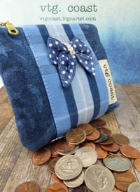 Image 2 of Vtg Coast Mini Zip Wallet