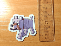 Image 5 of MC Animals 2 Inch Glossy Stickers