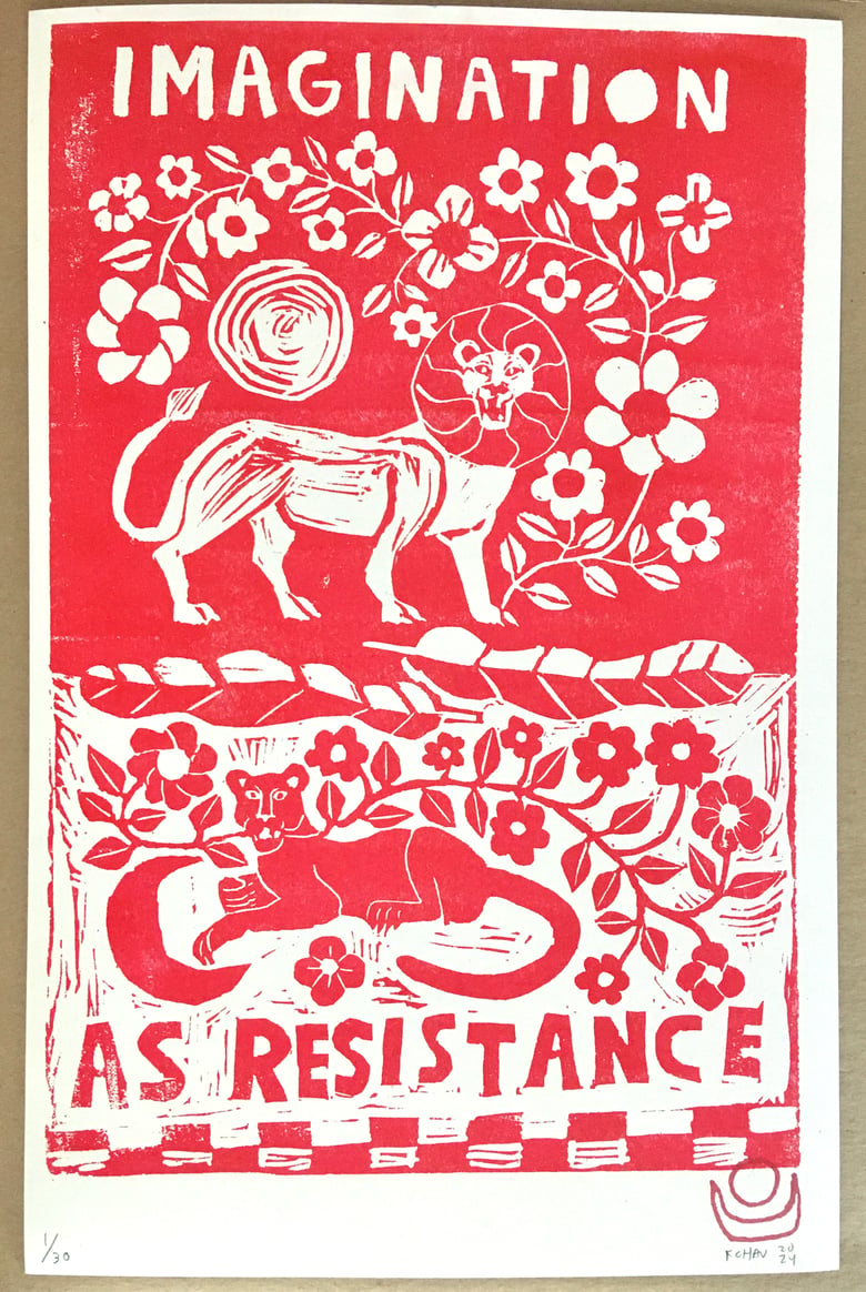 Image of Imagination As Resistance Riso Print