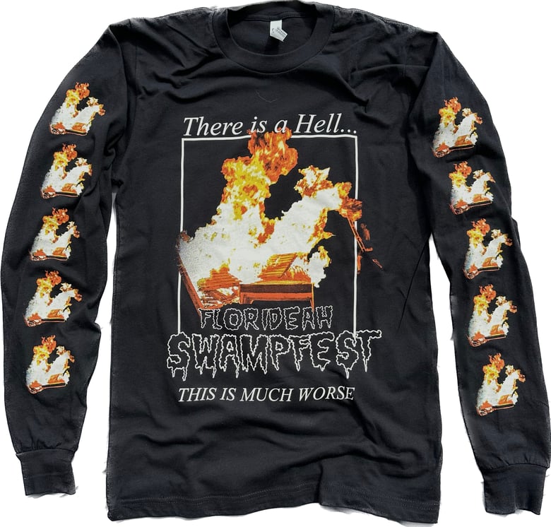 Image of SWAMPFEST 2024 HELL FIRE LONG SLEEVE