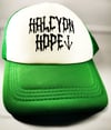 Halcyon Hope trucker cap in Green