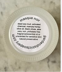 Image 3 of Masque Noir Dead Sea Mud Detox Manuka Honey Mask