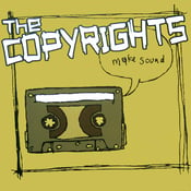 Image of The Copyrights – Make Sound LP (clear with brown blob)