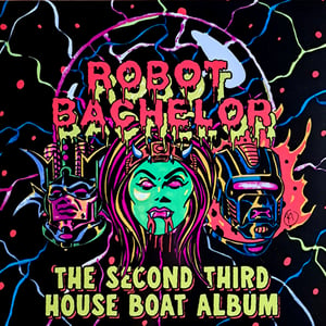 Image of Robot Bachelor - The Second Third House Boat Album LP (grey)