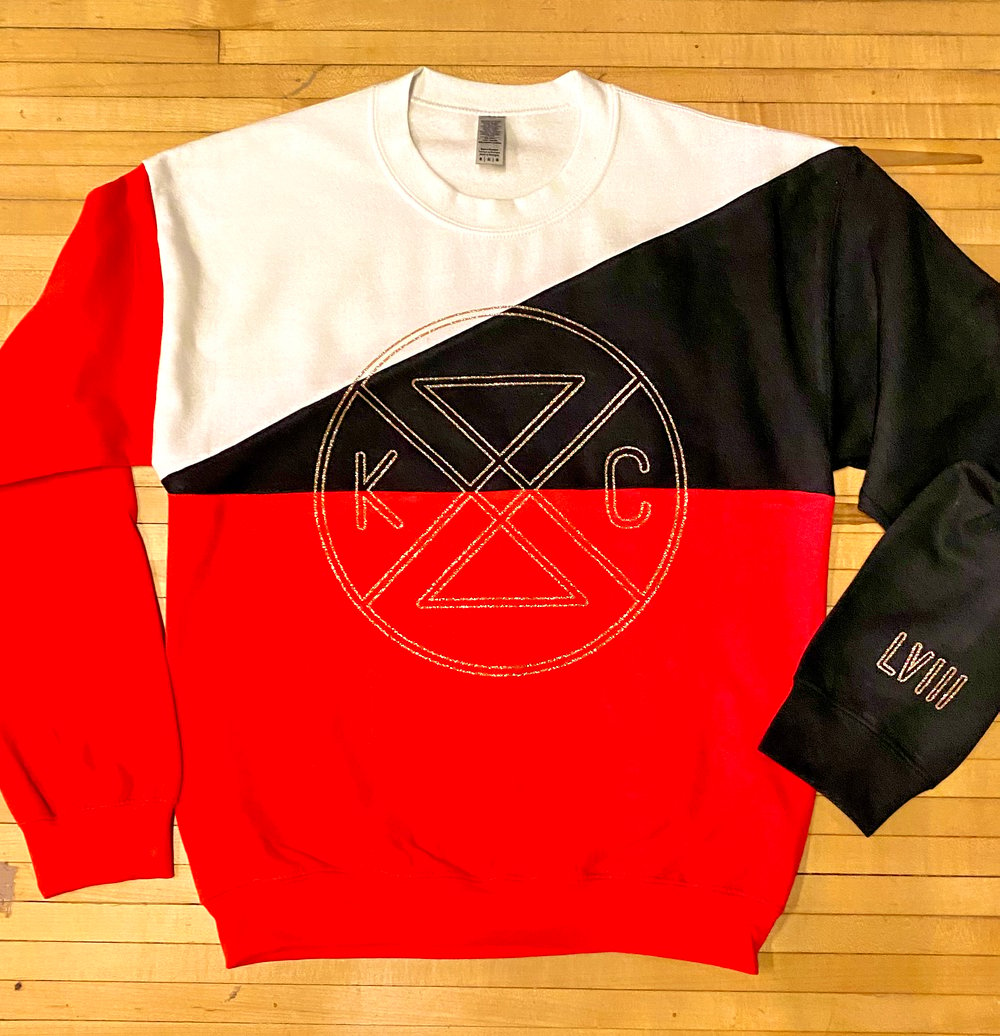 Image of Connected KC Vault Color Block Sweatshirt